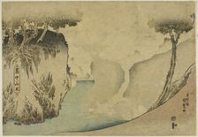 Mountain Landscape in the Mist (Muchu no sansui), c. 1830/44. Creator: Utagawa Kunisada