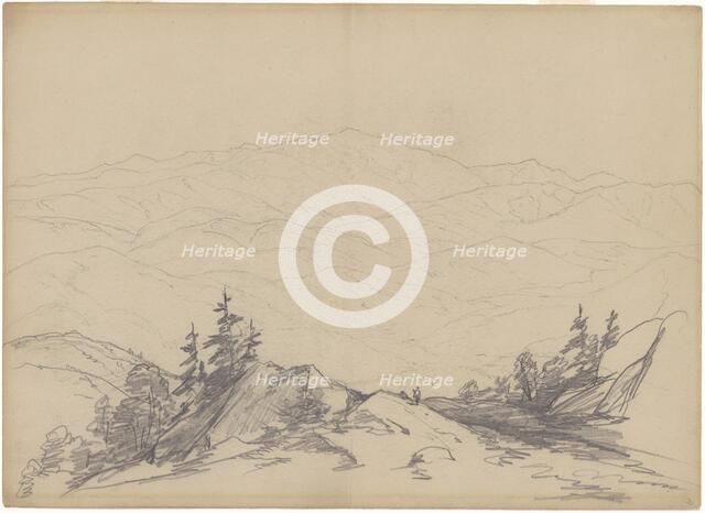 Mountain Landscape, late 19th century. Creator: John William Casilear.