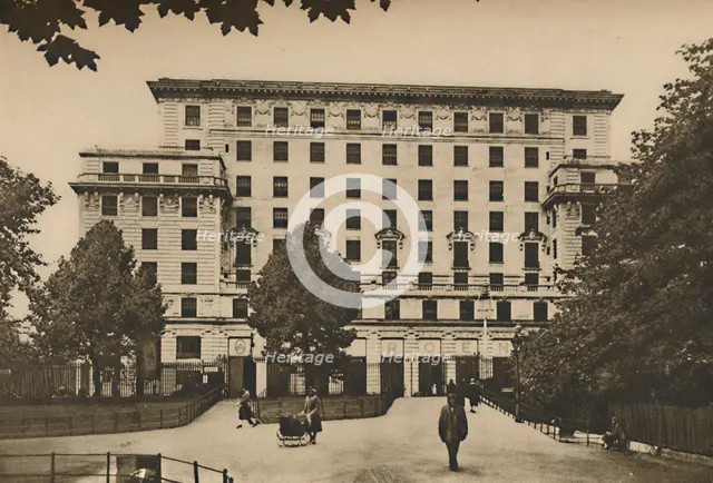 'Mountain Mass of Masonry on the West End's Most Valuable Site', c1935. Creator: Joel.