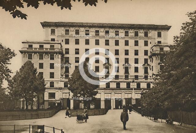 'Mountain Mass of Masonry on the West End's Most Valuable Site', c1935. Creator: Joel.