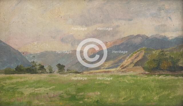 Mountain Meadow, 1900-1930. Creator: Ludovit Cordak.