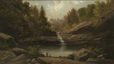 Mountain Pool, 1870. Creator: Robert Seldon Duncanson