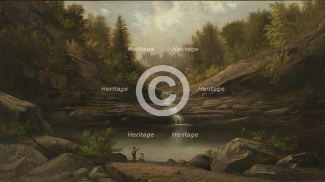 Mountain Pool, 1870. Creator: Robert Seldon Duncanson.