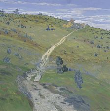 Mountain path in the Beskids, 1902. Creator: Hugo Baar