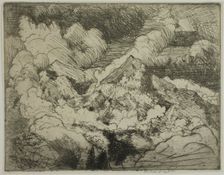 Mountain Peaks, 1908. Creator: Donald Shaw MacLaughlan
