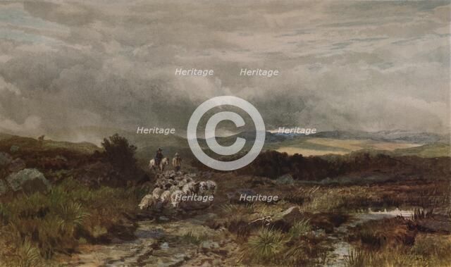 'Mountain Road, Capel Curig, North Wales', (1938). Artist: James William Whitaker.