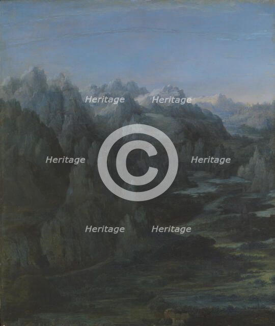 Mountain Range, c1530. Creator: Altdorfer, Albrecht (c. 1480-1538).
