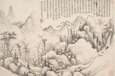 Mountain Retreat, datable to 1654-55. Creator: Shi Lin
