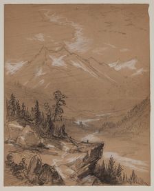 Mountain Valley, 19th century. Creator: John William Casilear
