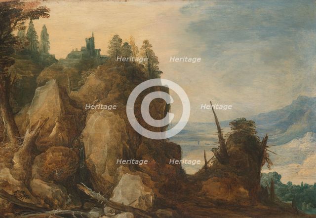 Mountain view, 1590-1635. Creator: Joos de Momper, the younger.