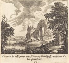 Mountain View, 1681. Creator: Melchior Küsel