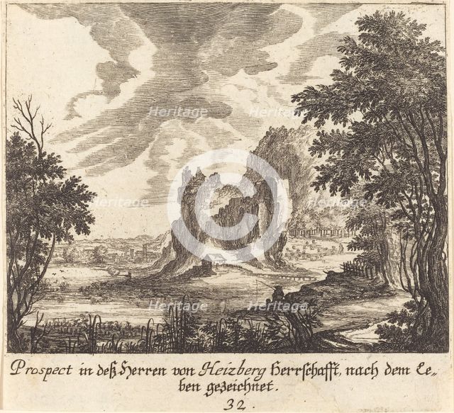 Mountain View, 1681. Creator: Melchior Küsel.