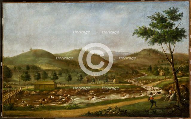 Mountain View, c1840. Creator: Teodor Baltazar Stachowicz.