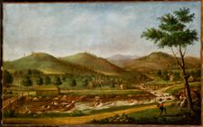 Mountain View, c1840. Creator: Teodor Baltazar Stachowicz
