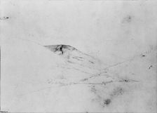 Mountain View [Catskills?] (from Sketchbook), ca. 1860-ca. 1864. Creator: Thomas Hewes Hinckley