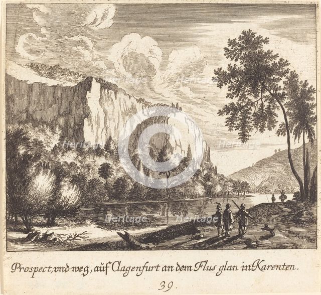 Mountain View, Clagenfurt, 1681. Creator: Melchior Küsel.