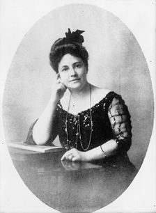 Mountaineers - Mrs. Cora Wilson Stewart, Founder of Moonlight Schools, 1913. Creator: Harris & Ewing