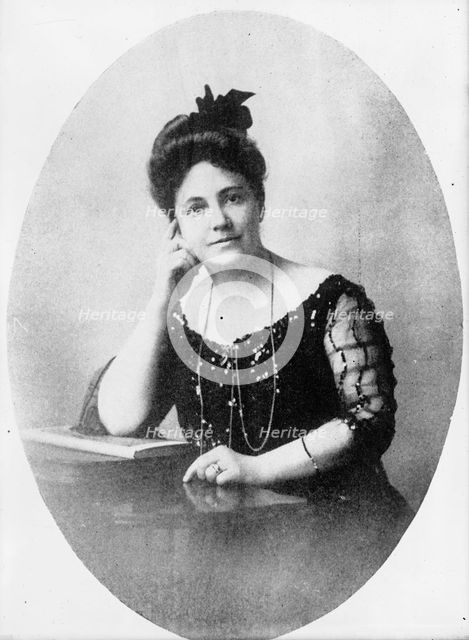 Mountaineers - Mrs. Cora Wilson Stewart, Founder of Moonlight Schools, 1913. Creator: Harris & Ewing.