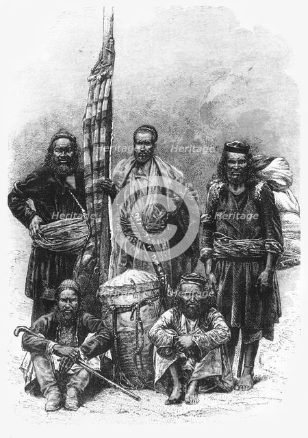 'Mountaineers of the Western Himalayas', c1891. Creator: James Grant.