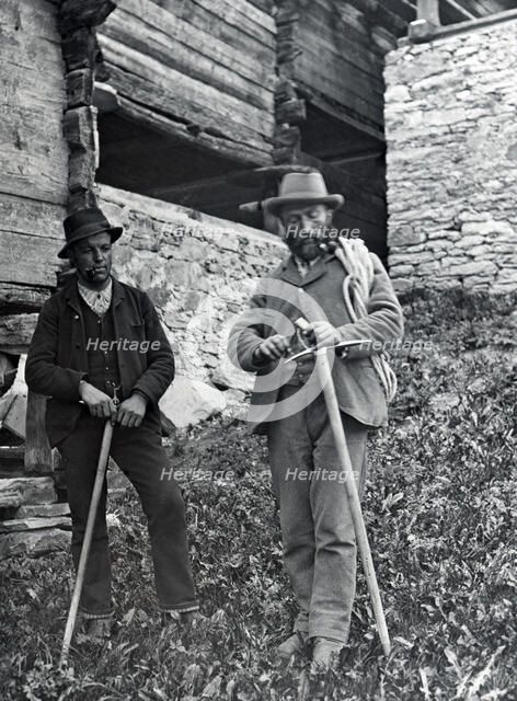 Mountaineers, late 19th or early 20th century. Artist: Unknown