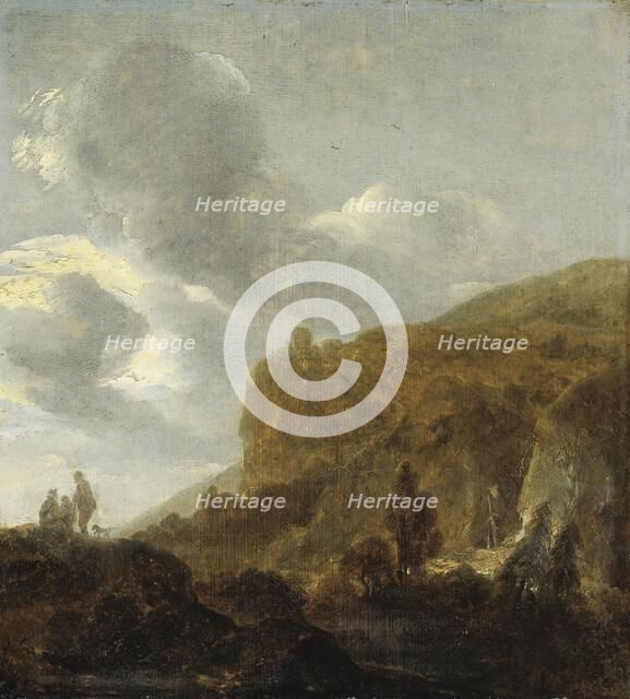 Mountainous Landscape, 1630-1660. Creator: Guillam Dubois.