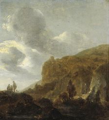 Mountainous Landscape, 1630-1660. Creator: Guillam Dubois