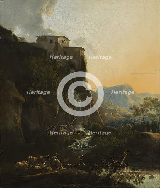 Mountainous Landscape, 1654. Creator: Adam Pynacker.