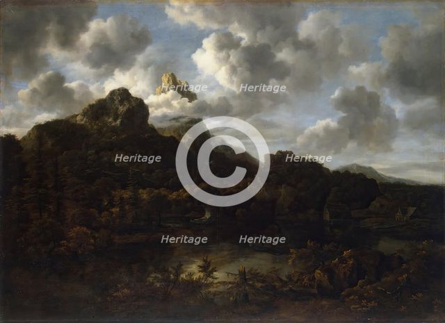 Mountainous Landscape, 1670. Creator: Jacob van Ruisdael.