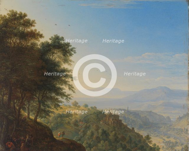Mountainous landscape near Boppard aan de Rijn, 1660. Creator: Herman Saftleven the Younger.