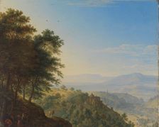 Mountainous landscape near Boppard aan de Rijn, 1660. Creator: Herman Saftleven the Younger