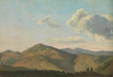 Mountainous Landscape at Vicovaro, ca. 1786-97. Creator: Simon Alexandre Clement Denis