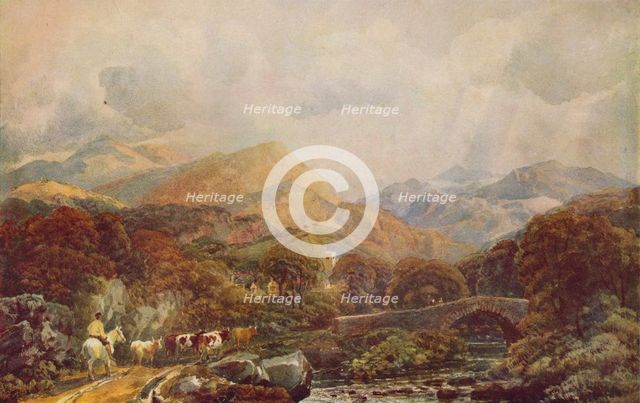 'Mountainous Landscape', c19th century. Creator: Peter de Wint.