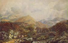 Mountainous Landscape c19th century. Creator: Peter de Wint