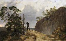Mountains, 1835. Creator: August Matthias Hagen