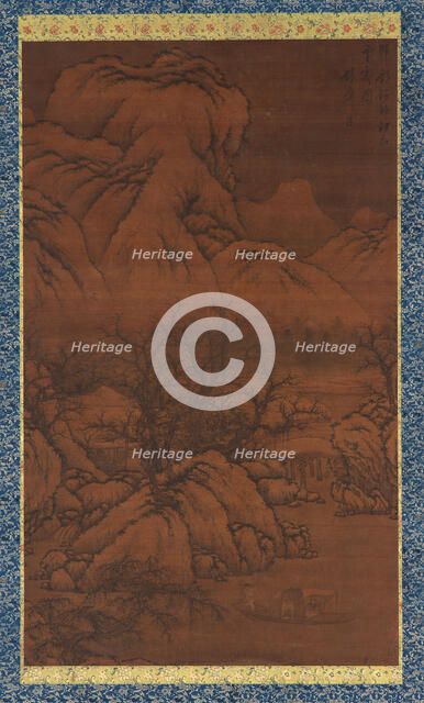 Mountains and Streams after Clearing Snow, in the style of Guo Xi, Ming dynasty, (15th century?). Creator: Unknown.