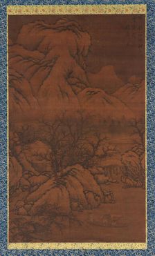 Mountains and Streams after Clearing Snow, in the style of Guo Xi, Ming dynasty, (15th century?). Creator: Unknown
