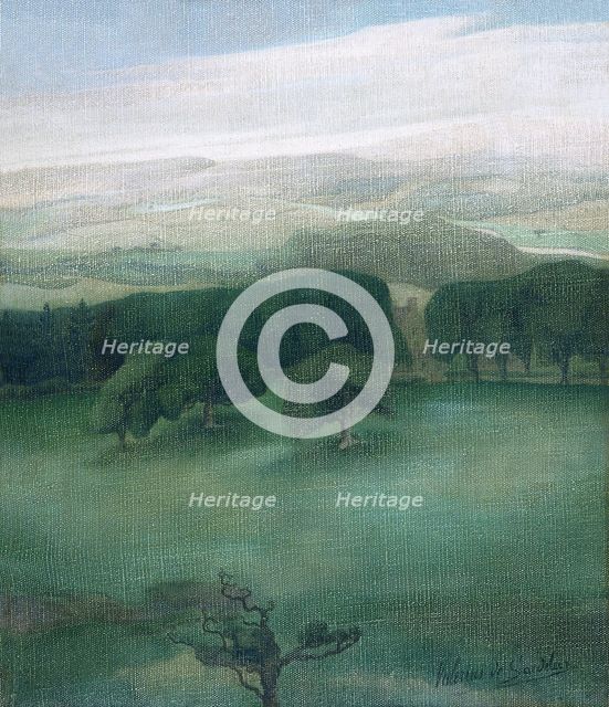 'Mountains in Cardiganshire', 1910s. Creator: Valerius de Saedeleer.