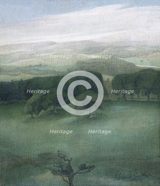 'Mountains in Cardiganshire', 1910s. Artist: Valerius de Saedeleer