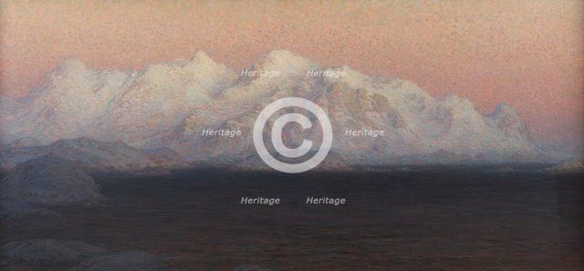 Mountains. Study from North Norway. Creator: Anna Katarina Boberg.
