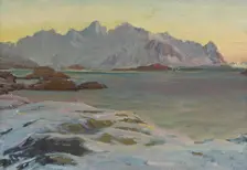 Mountains. Study from North Norway. Creator: Anna Katarina Boberg