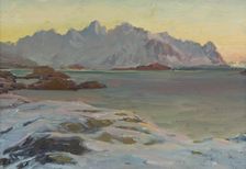 Mountains. Study from North Norway. Creator: Anna Katarina Boberg