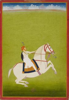 Mounted Rajput, early 19th century