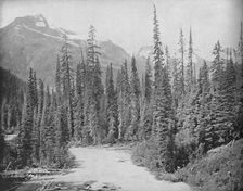 Mounts Cheops and Hermit, Selkirk Range of the Rockies c1897. Creator: Unknown