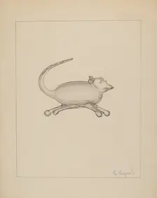Mouse, c. 1937. Creator: Giacinto Capelli