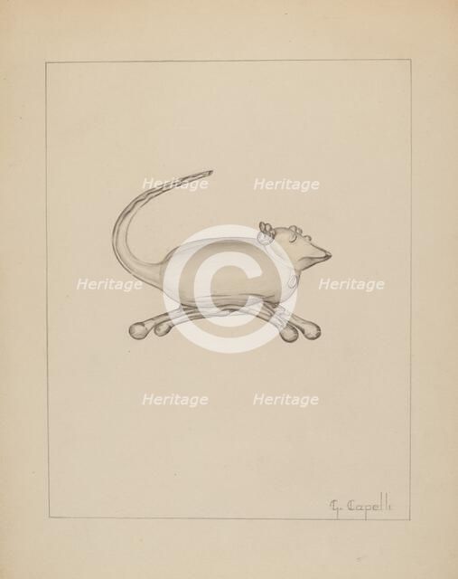 Mouse, c. 1937. Creator: Giacinto Capelli.