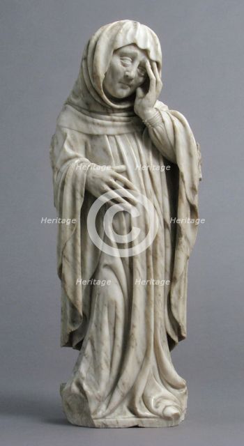 Mourner, Catalan, ca. 1417. Creator: Pere Oller.