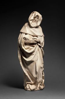 Mourner, French, ca. 1453. Creators: Etienne Bobillet, Paul Mosselman