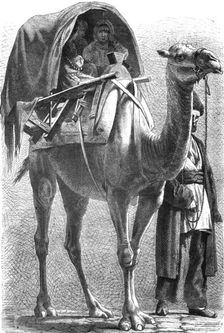 'Mourners in a Funeral procession, Caucasus; The Caucasus 1875. Creator: Unknown