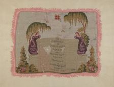Mourning Embroidery, 1935/1942. Creator: William Parkinson