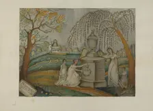 Mourning Embroidery, 1935/1942. Creator: Harry Jennings
